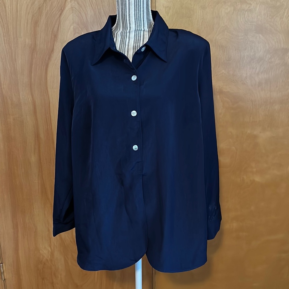 WOMANS SUSAN GRAVAR SIZE 1X NAVY